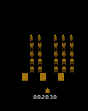 Space Invaders Clone in BASIC v7 Screenthot 2
